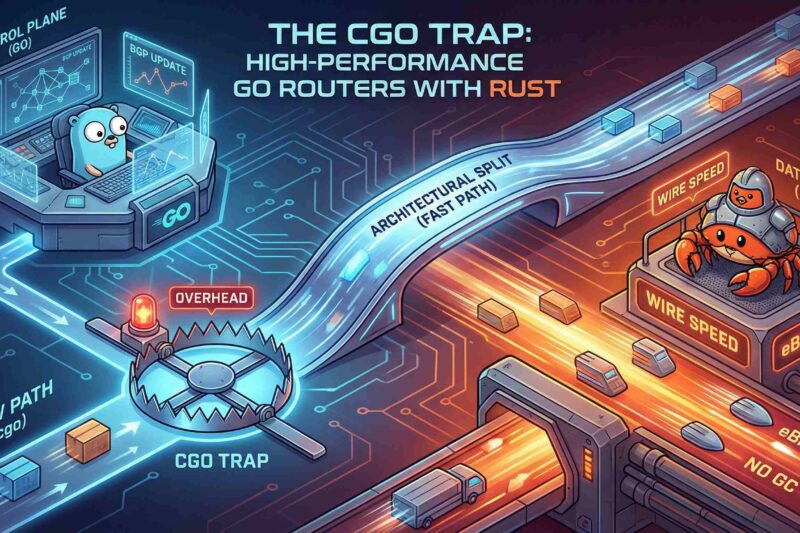 Architecting High-Performance Go Routers with Rust Data Planes. The CGO Trap