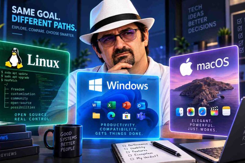 Linux is a kernel – Arch is a choice – Omarchy is where it gets interesting