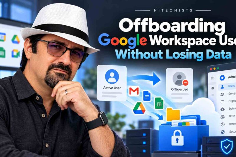 How to Offboard Google Workspace Users Without Losing Data